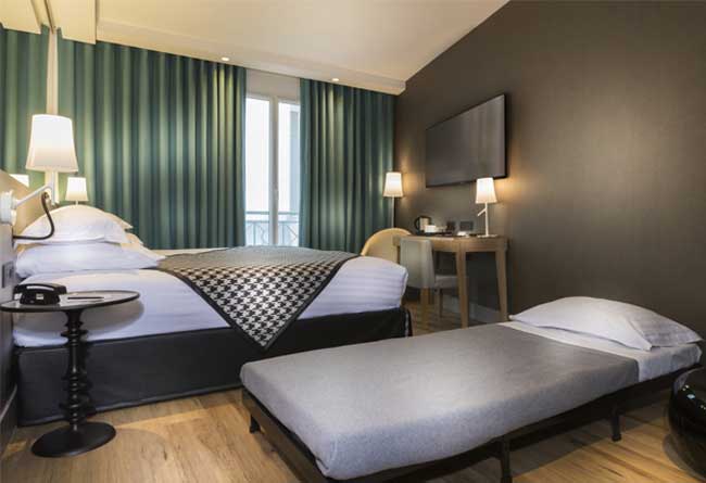 Hôtel Acanthe Boulogne – Chambre Triple